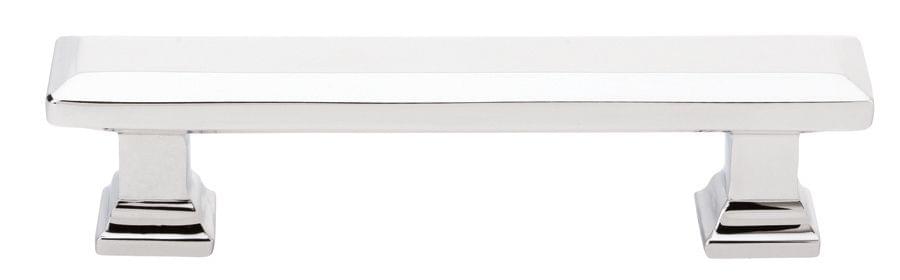 Emtek 86300US26 Geometric Rectangular Cabinet Pull with 3-1/2" Center to Center Polished Chrome Finish.