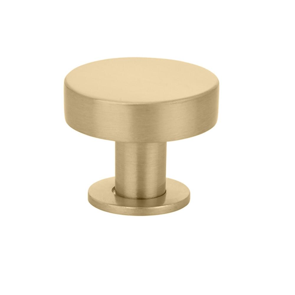 Emtek 86323US4 Cadet 1-3/4" Cabinet Knob Satin Brass Finish.
