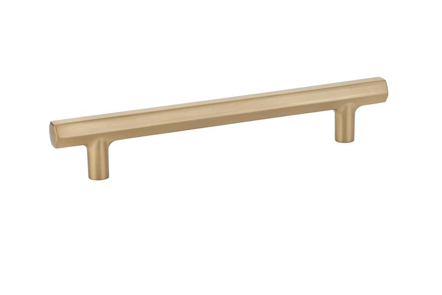 Emtek 86461US10B Mod Hex Cabinet Pull with 6" Center to Center Oil Rubbed Bronze Finish.