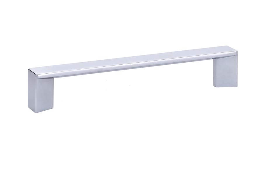 Emtek 86482US15 Trinity Cabinet Pull with 5" Center to Center Satin Nickel Finish.
