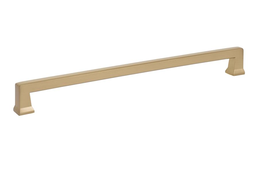 Emtek 86485US15 Alexander Cabinet Pull with 10" Center to Center Satin Nickel Finish.