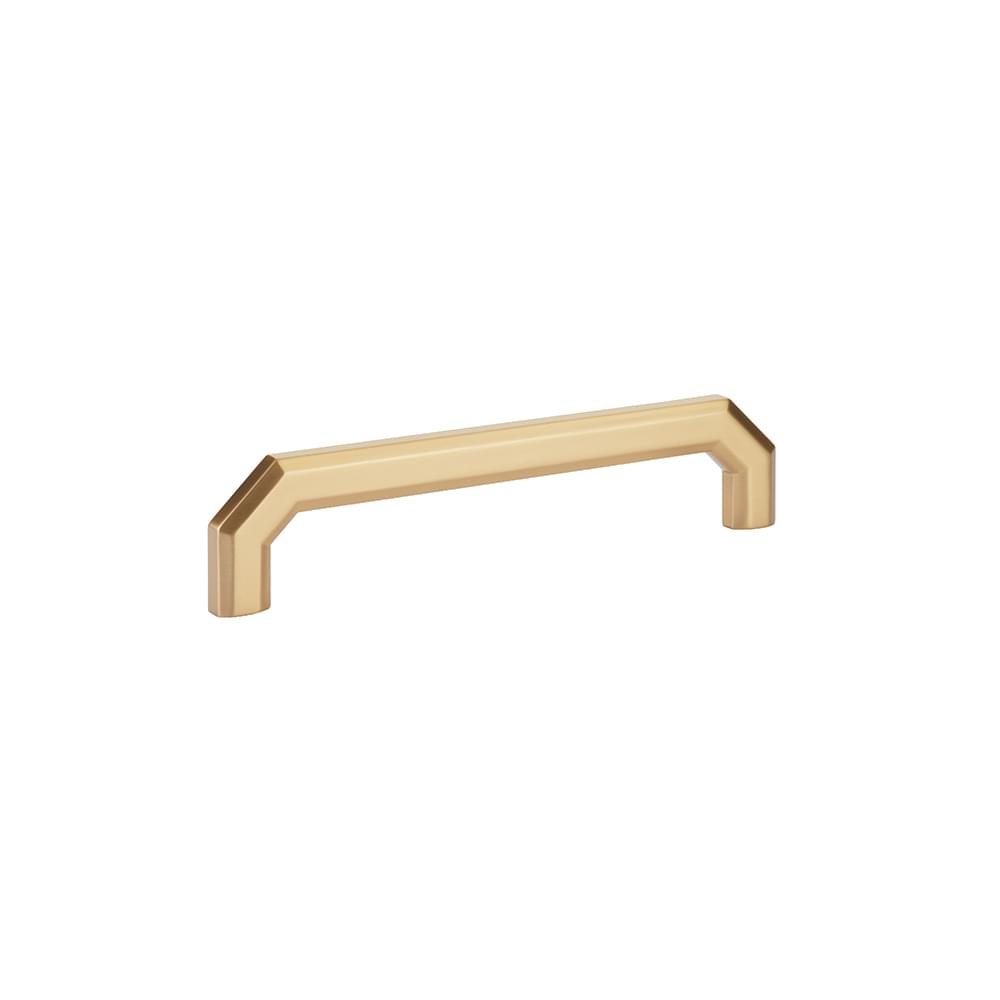 Emtek 86617US4 Riviera 6" Center to Center Cabinet Pull Satin Brass Finish.