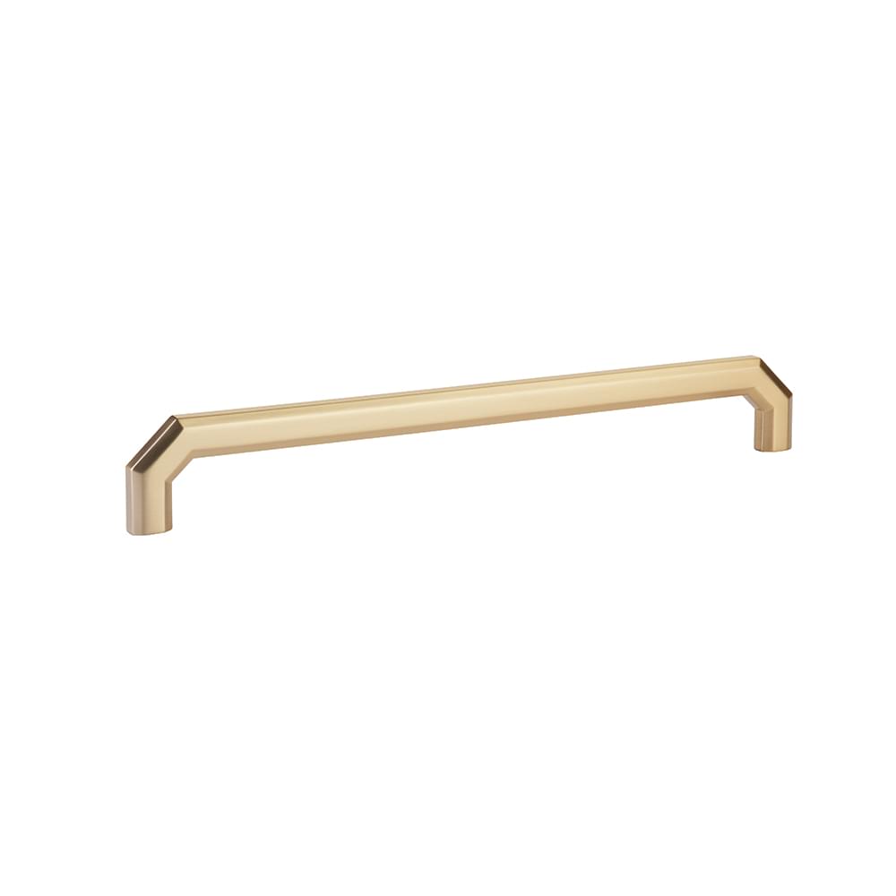 Emtek 86619US4 Riviera 10" Center to Center Cabinet Pull Satin Brass Finish.