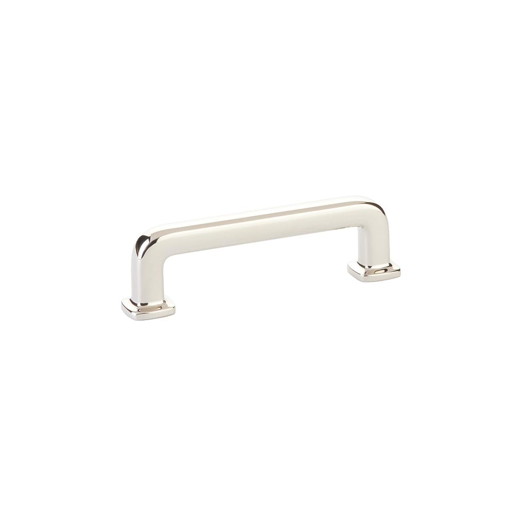 Emtek 86633US14 Westridge Cabinet Pull with 3-1/2" Center to Center Polished Nickel Lifetime Finish.