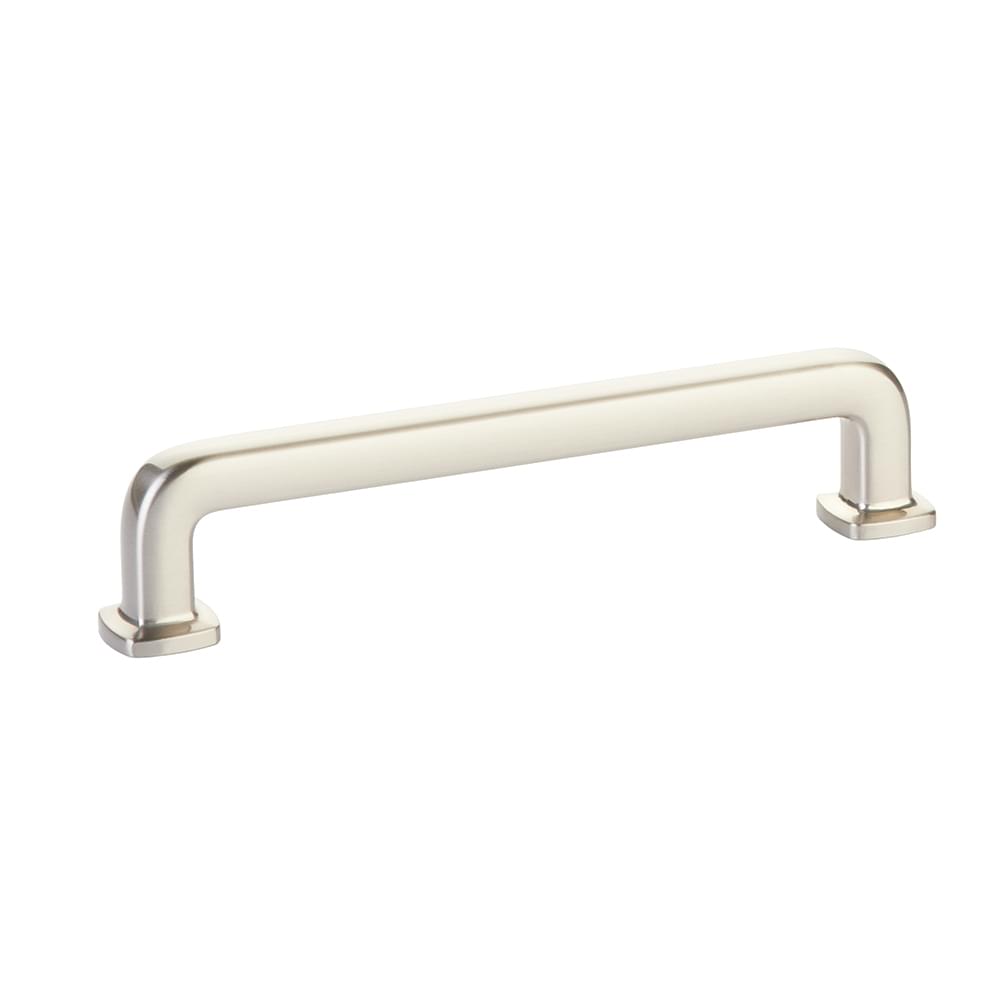 Emtek 86635US15 Westridge Cabinet Pull with 5" Center to Center Satin Nickel Finish.