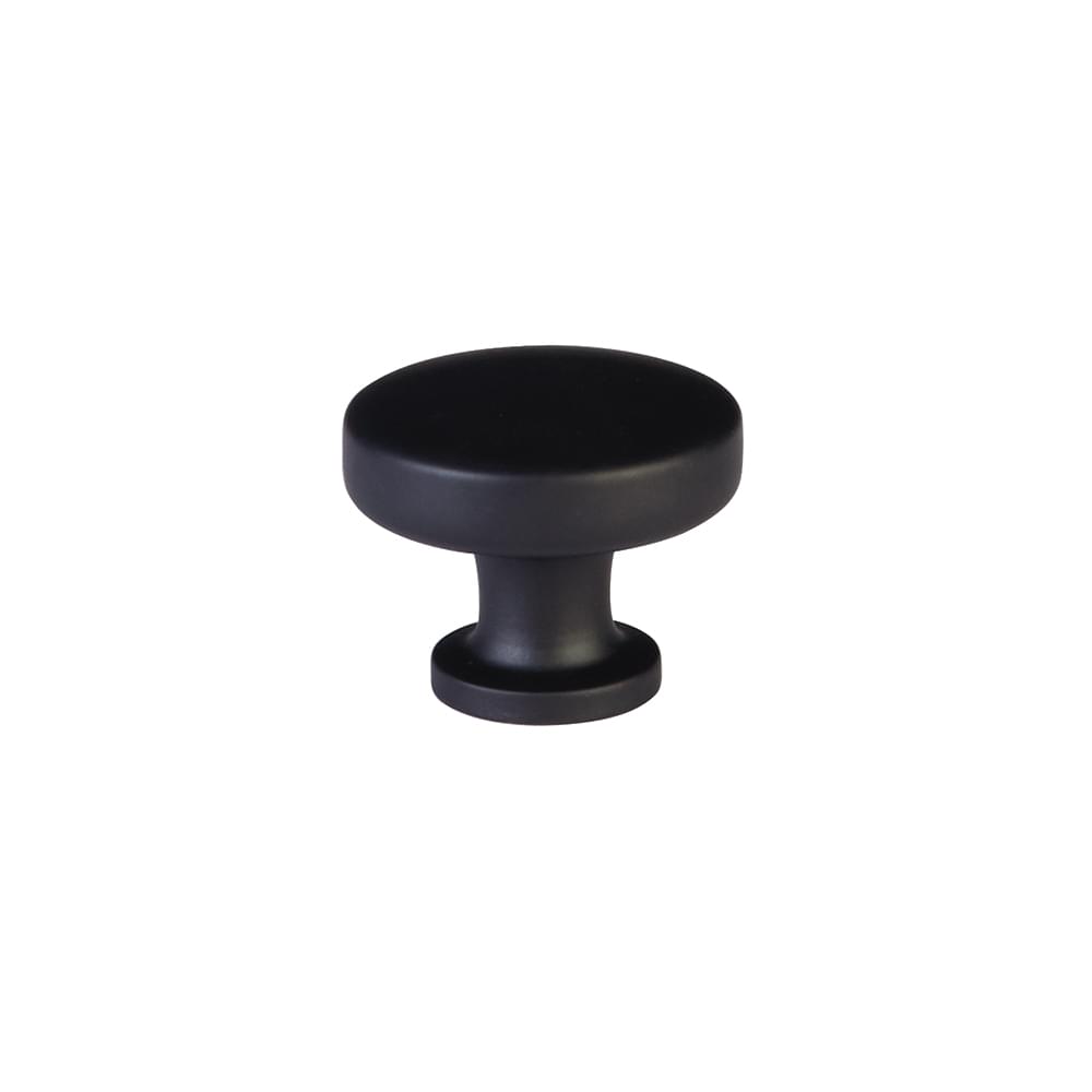 Emtek 86642US19 Paxton 1-1/4" Cabinet Knob Flat Black Finish.