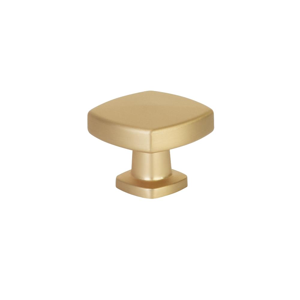 Emtek 86644US4 Kenter 1-1/4" Cabinet Knob Satin Brass Finish.