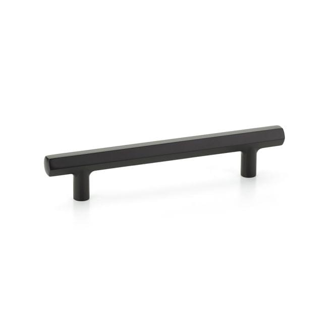 Emtek 86679US14 Mod Hex Cabinet Pull with 5" Center to Center Polished Nickel Lifetime Finish.
