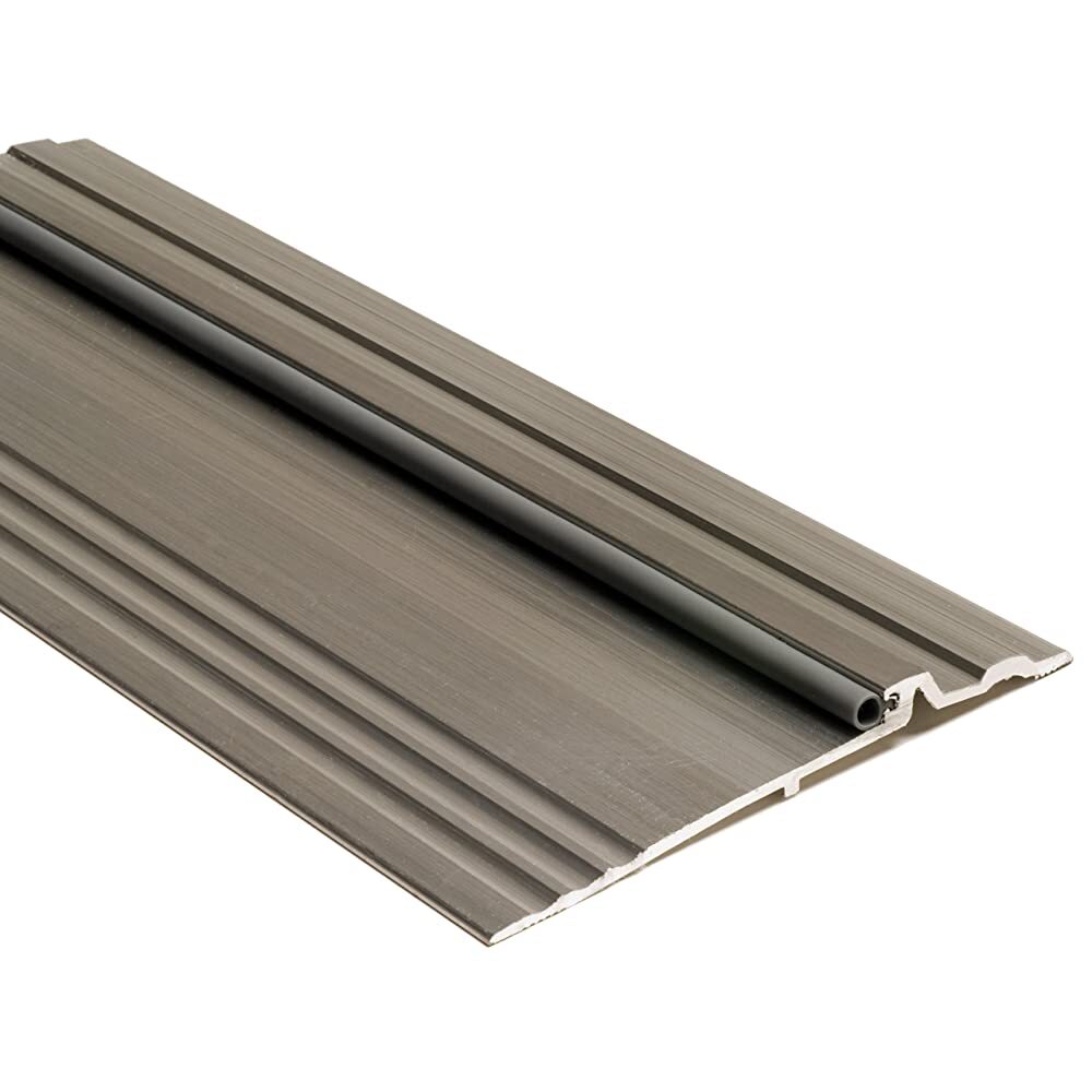 National Guard Products 896V36 5" x 1/2" x 36" ADA Compliant Bumper Threshold Clear Anodized Aluminum Finish