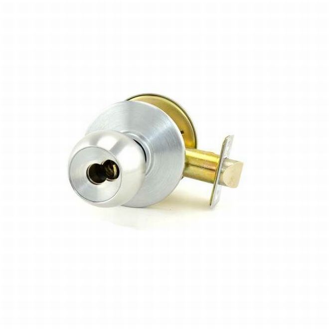 Best Access 8K37AB4DS3626 8K Series 2-3/4" Backset 7 Pin Entry 4 Knob and D Rose ANSI Strike Less Core