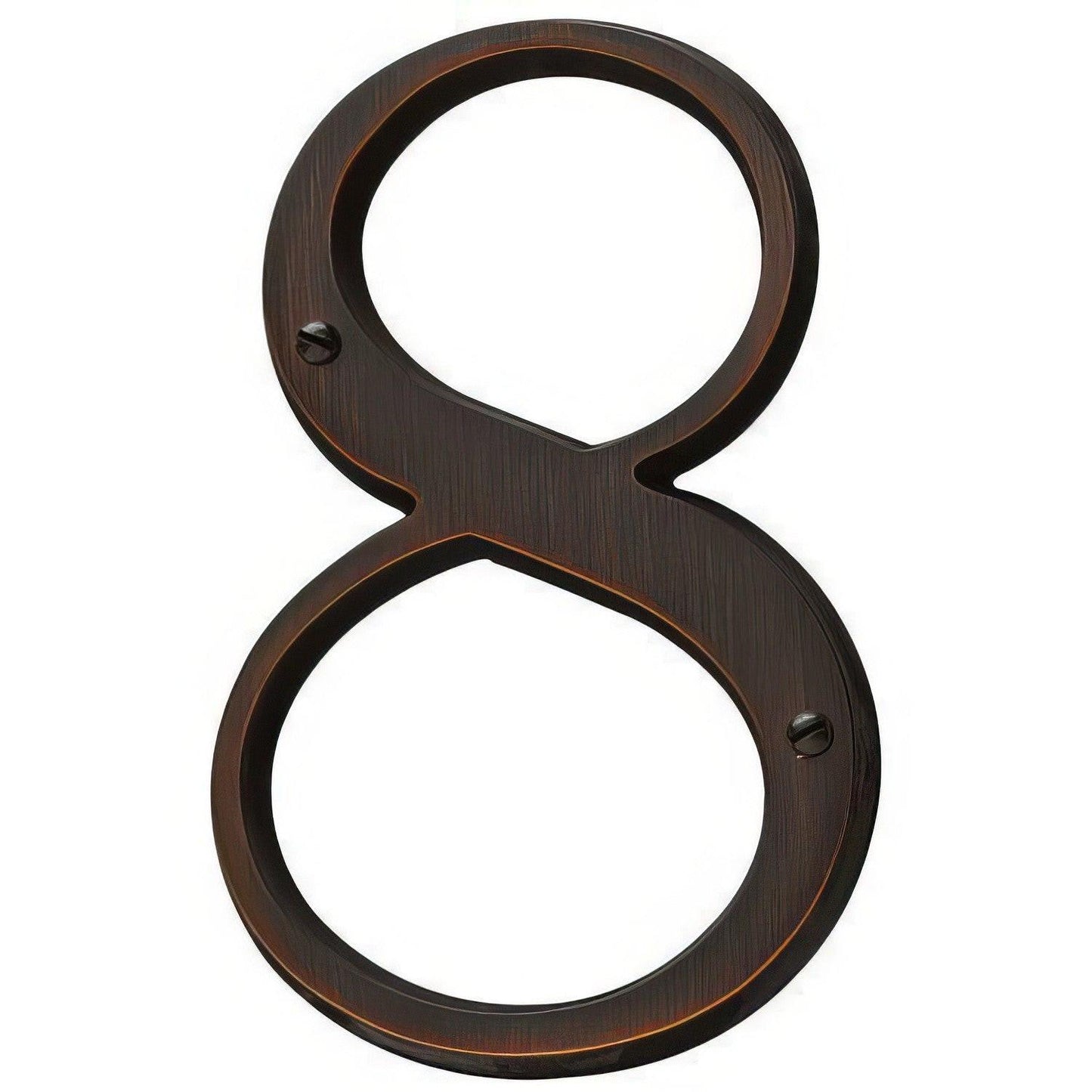Baldwin 90678 Solid Brass House Number Eight.
