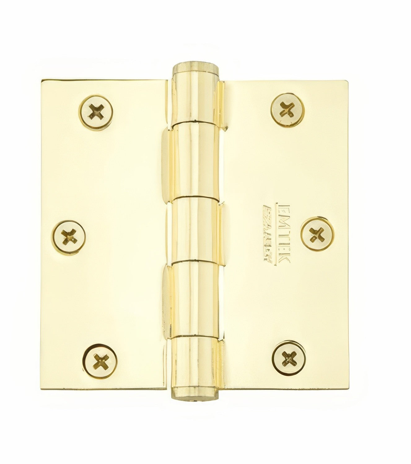 Emtek 92013US 3.5" x 3.5" Square Corner Plain Bearing Mortise Hinge - Pair