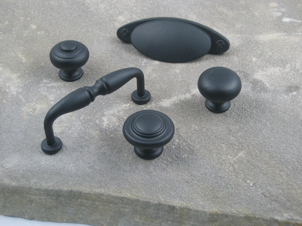 Rusticware 925BLK 3" Center to Center Cabinet Pull Black Finish.