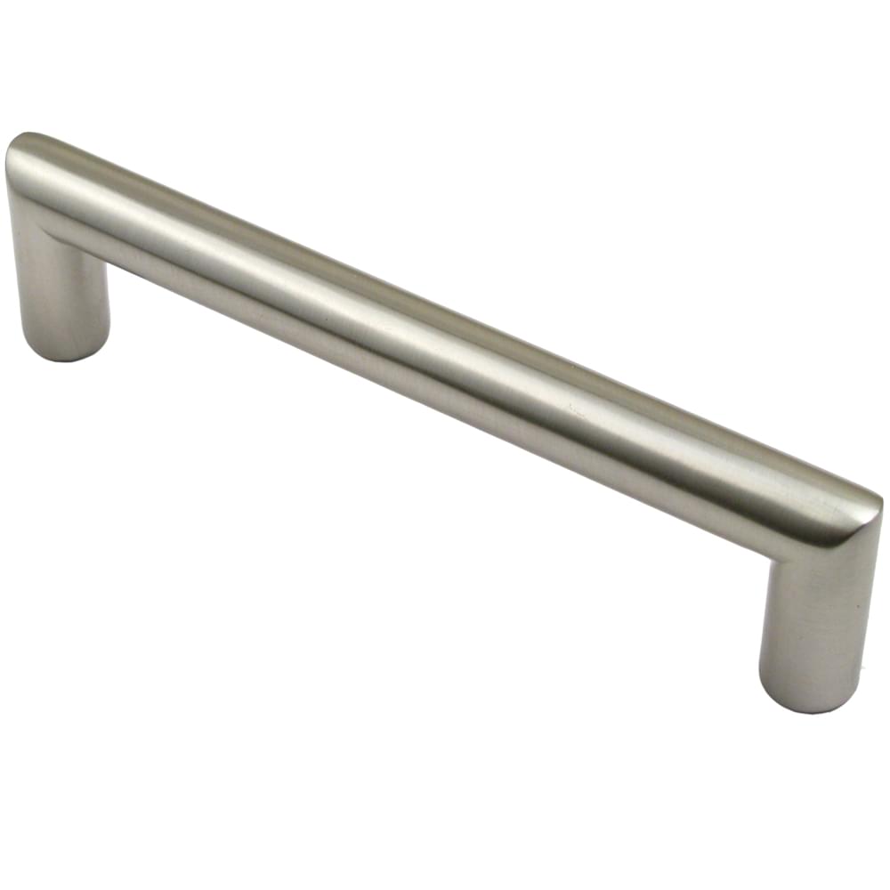 Rusticware 941SN 5" Center to Center Modern Round Cabinet Pull Satin Nickel Finish.