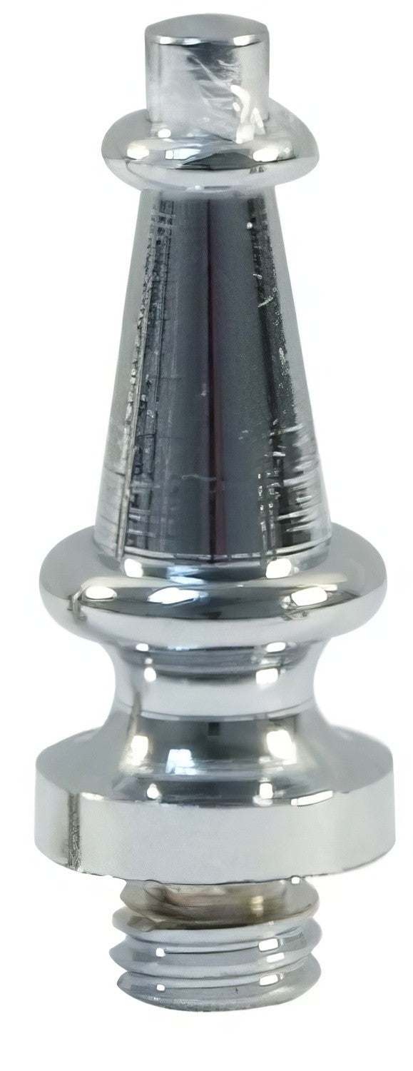 Emtek 7/16" Diameter Solid Brass Steeple Tip Finial for 3-1/2" Residential Duty Hinges
