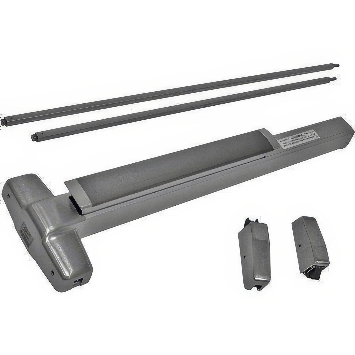 Von Duprin 9827EO4 4ft. Surface Mounted Vertical Rod Exit Device