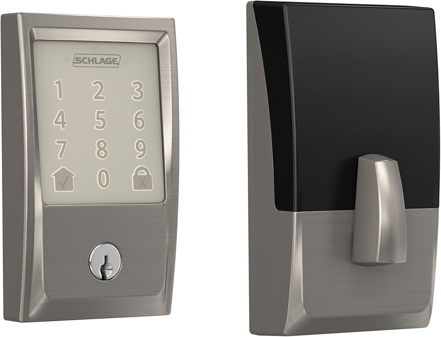 Schlage BE489WBCCEN Century Encode Smart Wifi Touchscreen Deadbolt