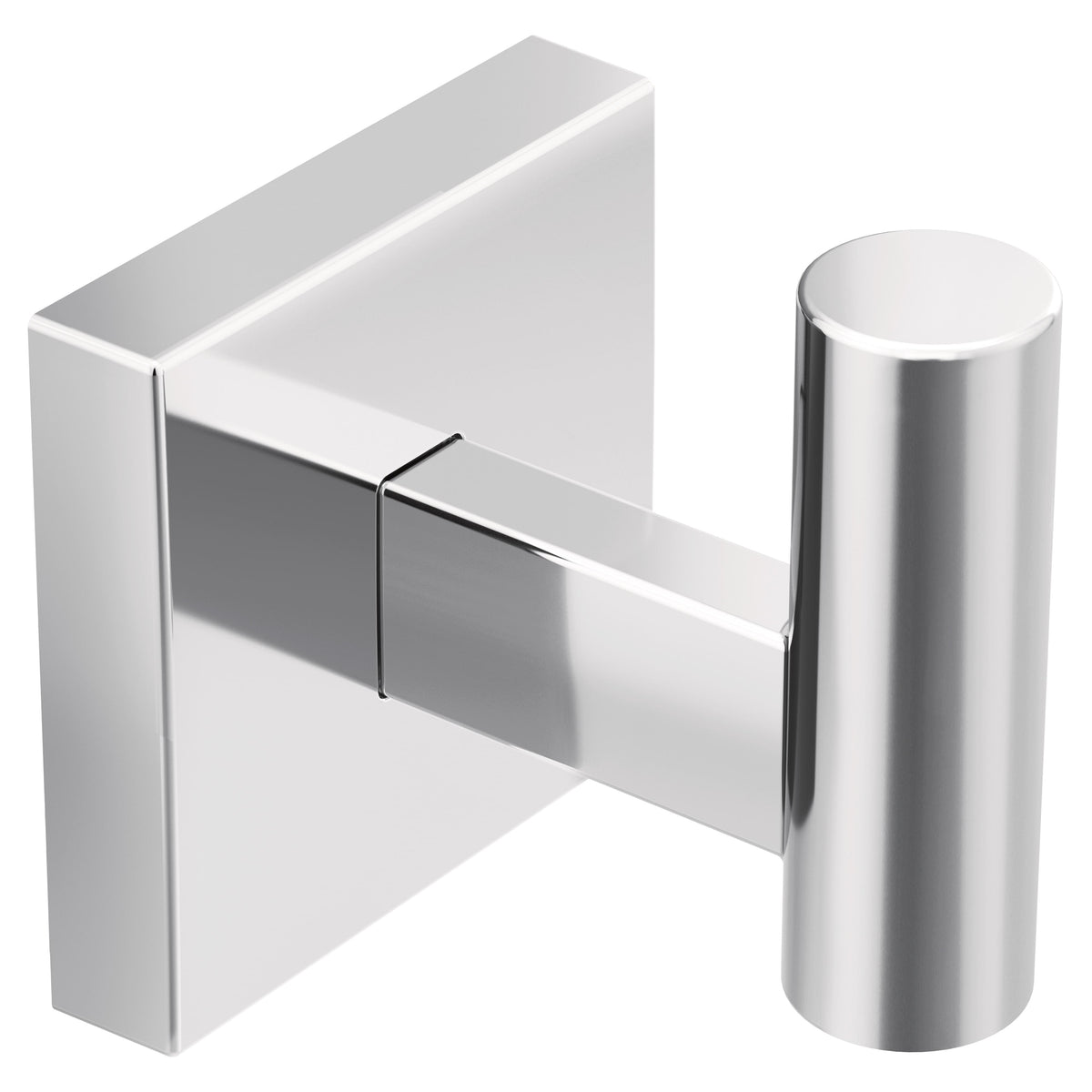 Moen BP1803CH Triva Single Robe Hook Bright Chrome Finish.