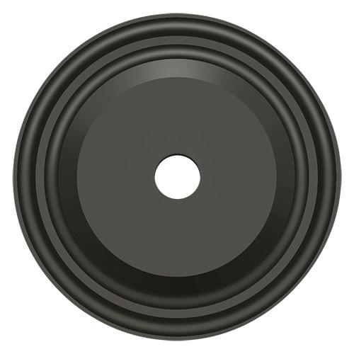 Deltana BPRC150U10B Base Plate for Knobs; 1-1/2" Diameter; Oil Rubbed Bronze Finish.