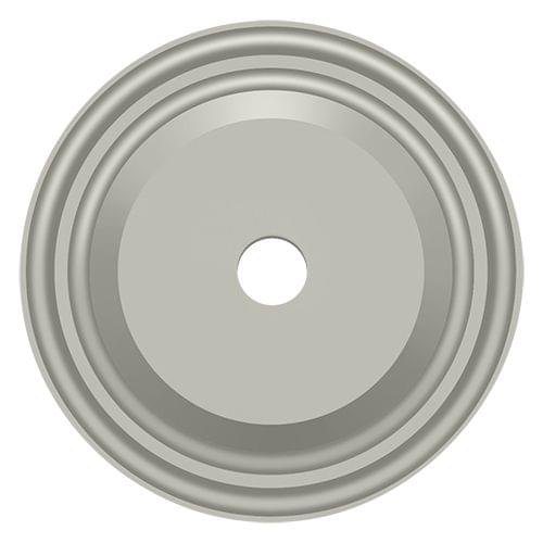 Deltana BPRC150U15 Base Plate for Knobs; 1-1/2" Diameter; Satin Nickel Finish.