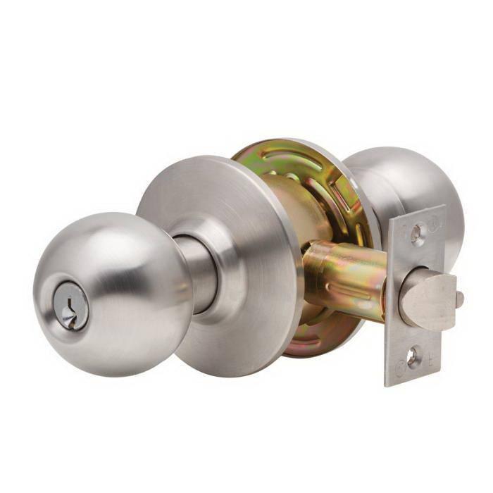 Dexter Commercial C2000CLRMB Classroom Grade 2 Ball Knob Non Clutching Cylindrical Lock.
