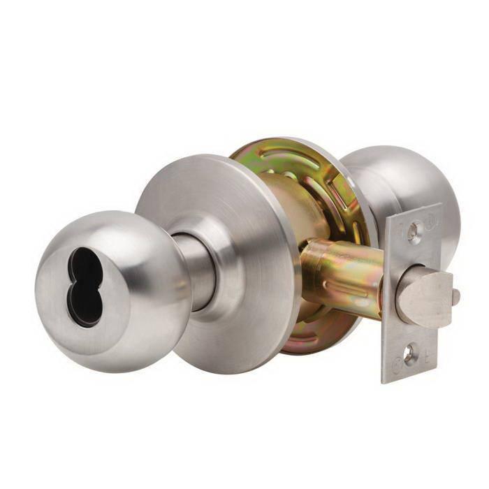 Dexter Commercial C2000STRMB6 Storeroom Grade 2 Ball Knob Non Clutching Cylindrical Lock