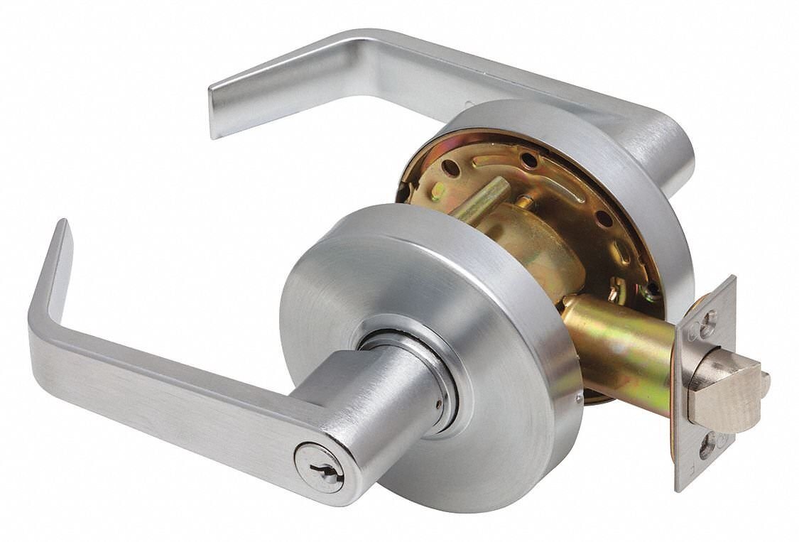 Dexter Commercial C2000STRMR Storeroom Grade 2 Regular Lever Non Clutching Cylindrical Lock.