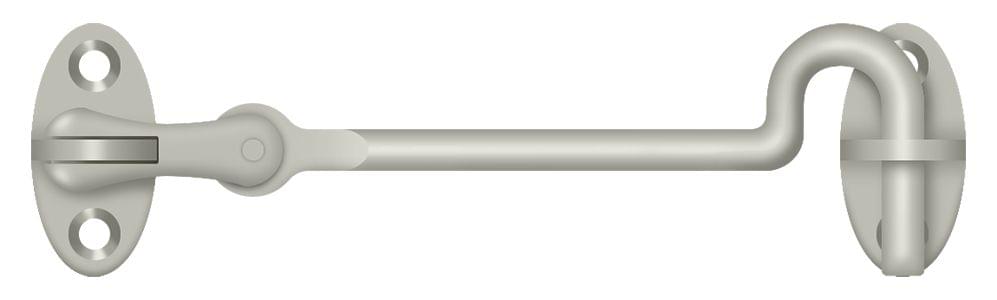 Deltana CHK4U15 Cabin Swivel Hooks; 4"; Satin Nickel Finish.
