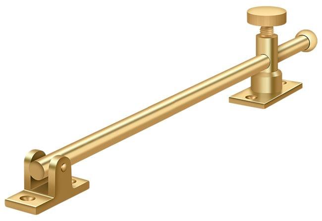 Deltana CSA12CR003 12" Casement Stay Adjuster; Lifetime Brass Finish.