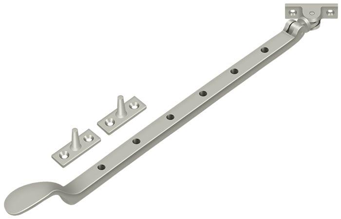 Deltana CSA13U15 13" Colonial Casement Stay Adjuster; Satin Nickel Finish.