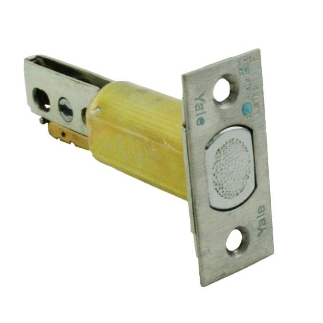 ASSA Abloy Accentra D34630 2-3/4" Backset Square Corner Deadbolt Latch US32D (630) Satin Stainless Steel Finish.