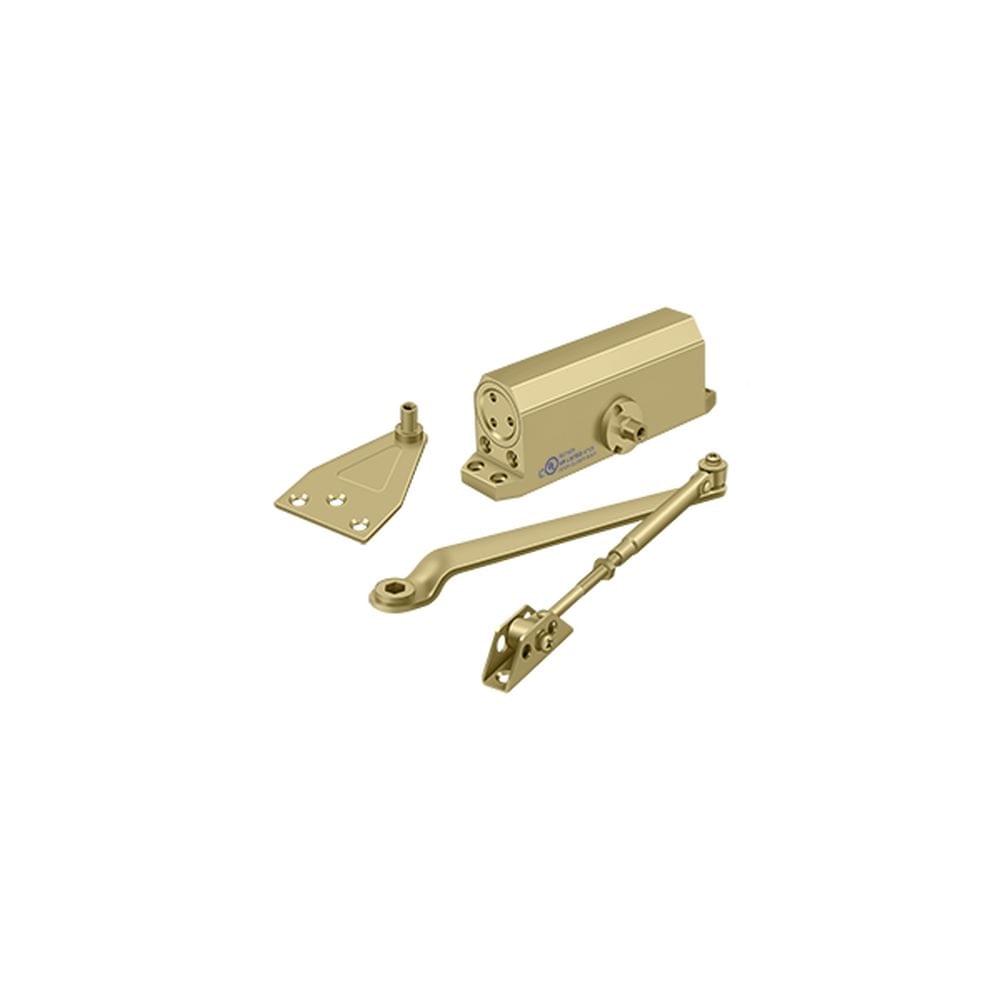 Deltana DC50-GOLD DC50 Door Closer; Gold Finish.