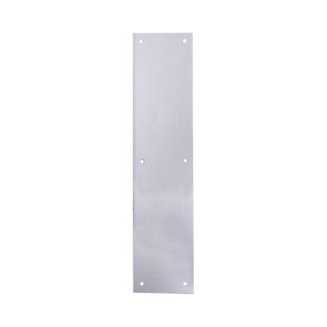 Pamex DD091035SN 3-1/2" x 15" Push Plate Satin Nickel Finish.