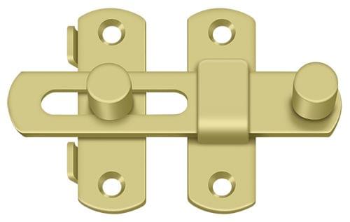 Deltana DL35U3 Drop Latch 3-1/2"; Bright Brass Finish.