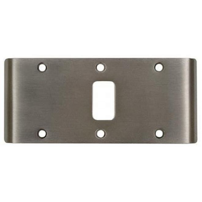Stanley DLS226D 5-3/4" Double Lipped Strike for Center Hung Doors.
