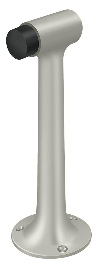 Deltana DSF800U15 8" Floor Mount Heavy Duty Bumper Satin Nickel Finish.