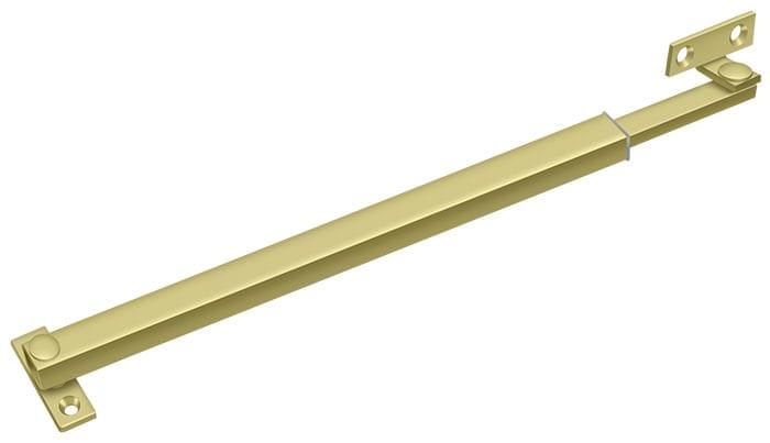Deltana FCA12U3 12" Friction Casement Adjuster; Bright Brass Finish.
