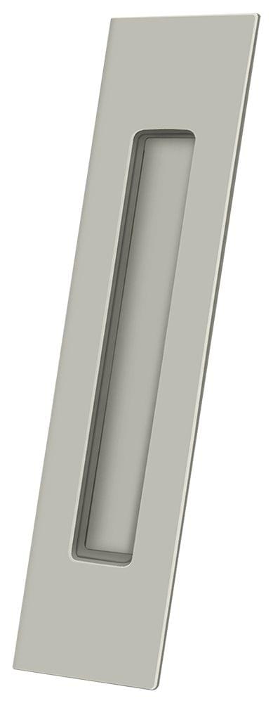 Deltana FP10225U15 Flush Pull; 10" x 2-1/4" x 3/4"; Satin Nickel Finish.