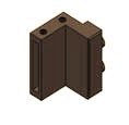 Orca Hardware FTST-STOP Barn Door-Flat Track Extra Stop for Standard Drop Hanger-Set of 2