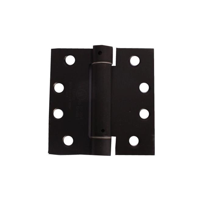Pamex H44S00OB 4" x 4" Square Corner UL Listed Spring Hinge Oil Rubbed Bronze Finish.