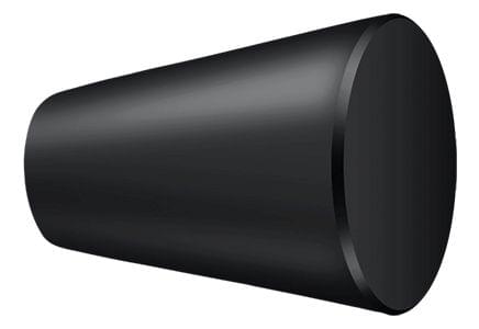 Deltana KC20U19 Knob Cone Cabinet 1"; Black Finish.