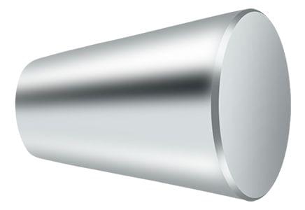 Deltana KC20U26 Knob Cone Cabinet 1"; Bright Chrome Finish.