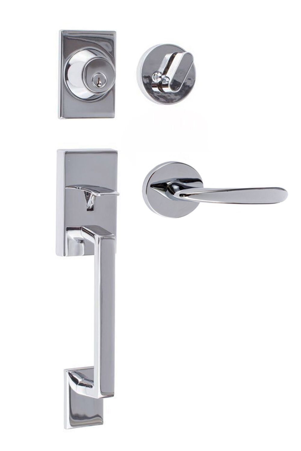 Sure-Loc KN507-R-TR Koln Handleset with Torino Handleset Trim