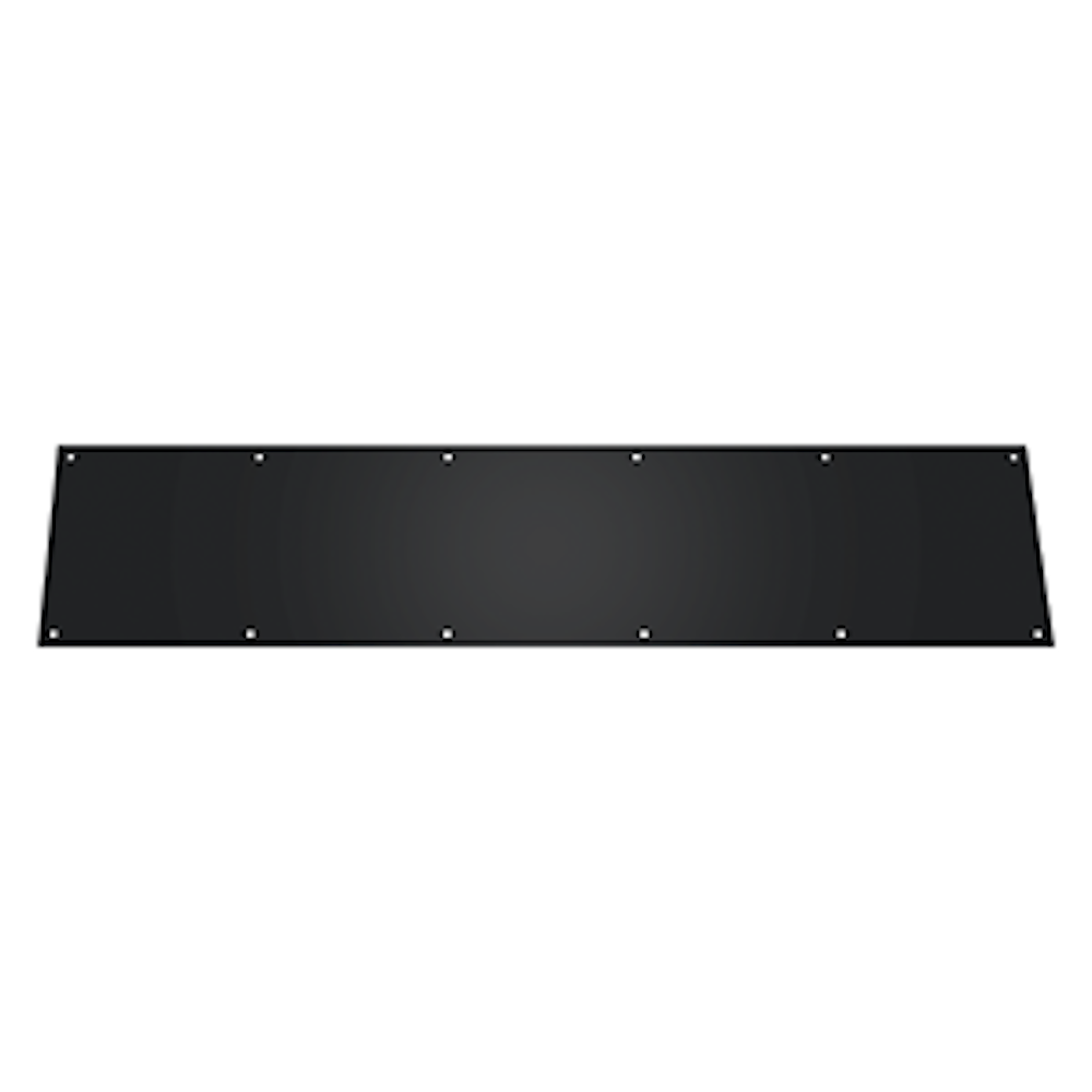 Deltana KP834U19 Kick Plate 8" x 34" S/S; Black Finish.