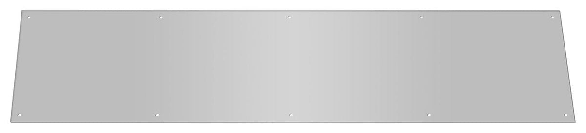 Deltana KP834U32D Kick Plate 8" x 34" S/S; Satin Stainless Steel Finish.