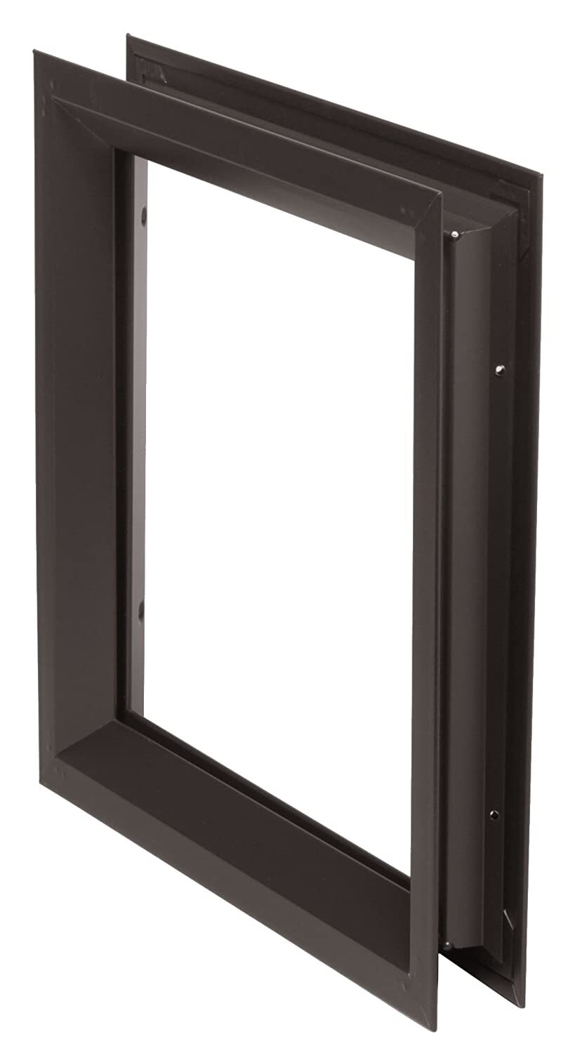 National Guard Products LFRA100DKB12X12 12" x 12" Low Profile Self Attaching Lite Kit Dark Bronze Finish.