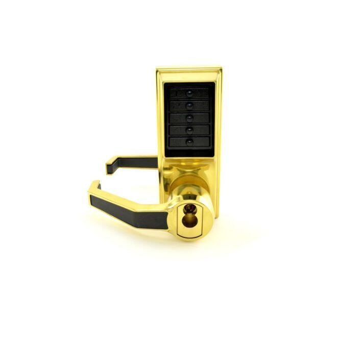 Kaba Simplex LL1021S03 Left Hand Pushbutton Lever Lock Key Override.