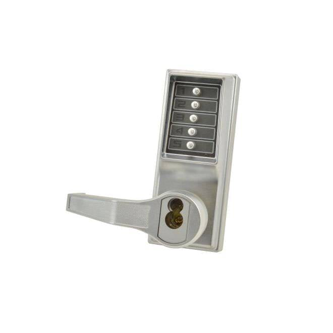 Kaba Simplex LR8146S26D LH Reverse Pushbutton Lever Mortise Entry Passage Lockout Key Override Schlage Prep