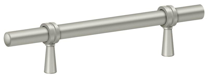 Deltana P311U15 Adjustable Pull 6-1/2"; Satin Nickel Finish.