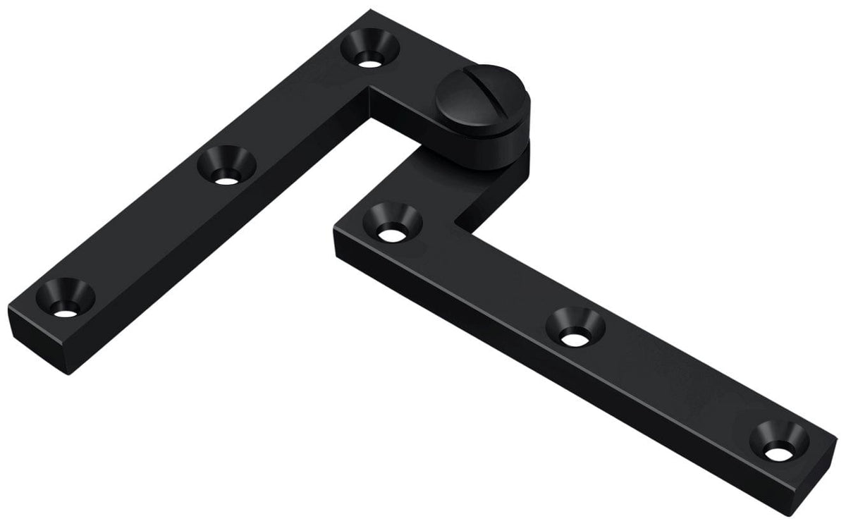Deltana PH60U19 4-3/8" x 5/8" x 1-7/8" Hinge; Black Finish.
